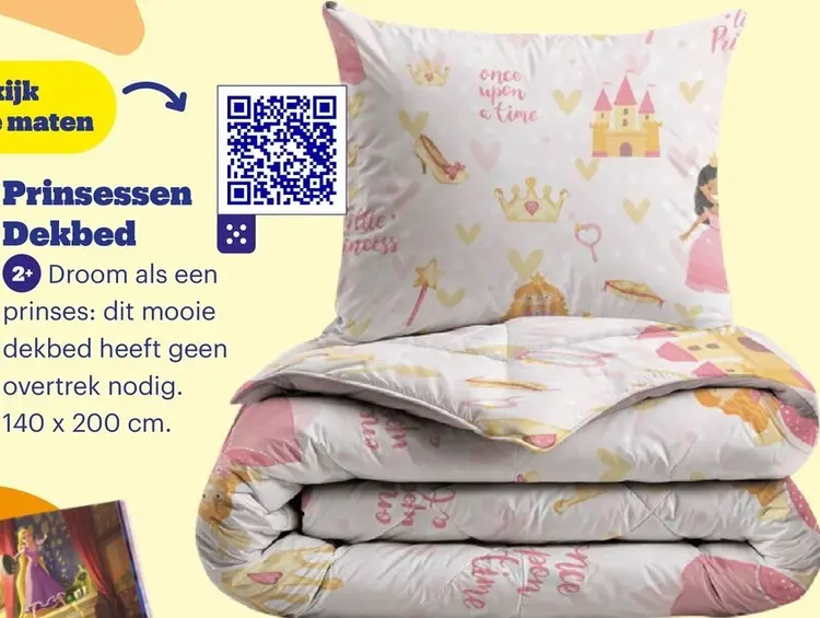 Promotie: Prinsessen Dekbed