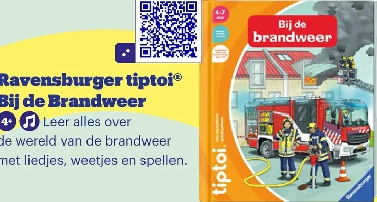 Promotie: Tiptoi Bij de Brandweer