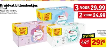 Aanbieding: Kruidvat billendoekjes