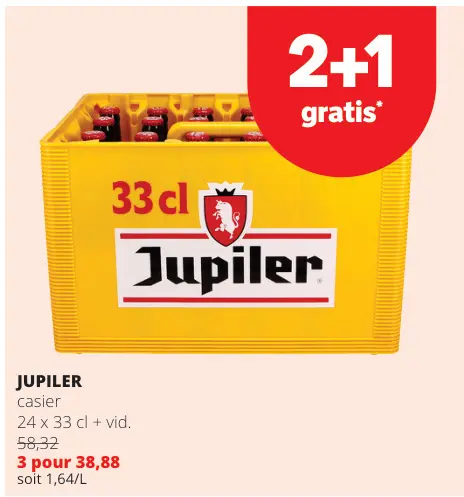 Offre: Jupiler