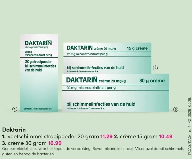 Aanbieding: Daktarin