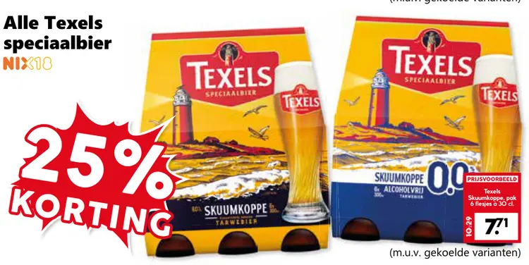 Aanbieding: Texels speciaalbier