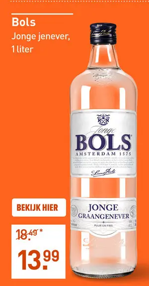 Aanbieding: Jonge jenever