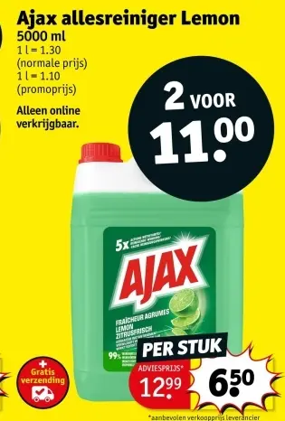 Promotie: Allesreiniger Lemon