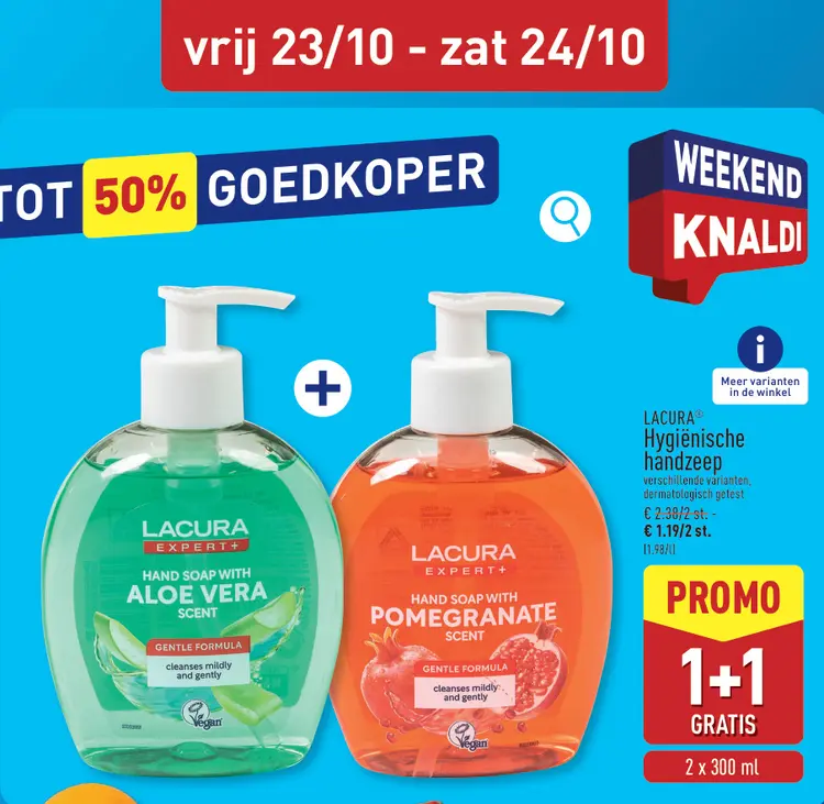 Promotie: Hygiënische handzeep