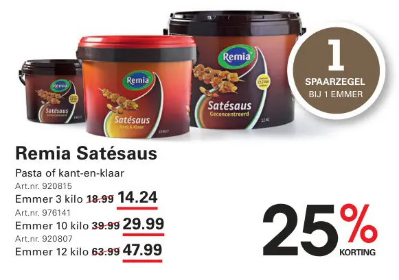 Aanbieding: Satésaus