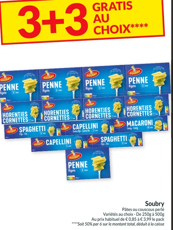 Offre: Pâtes ou couscous perlé