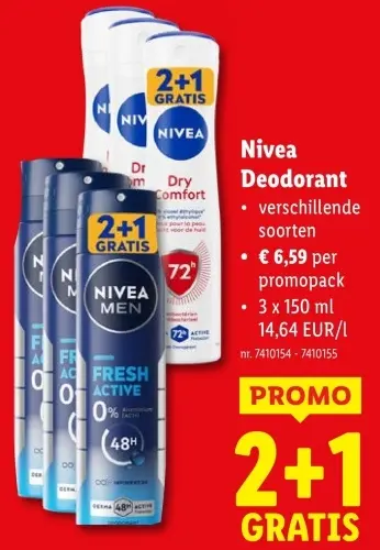 Aanbieding: Deodorant