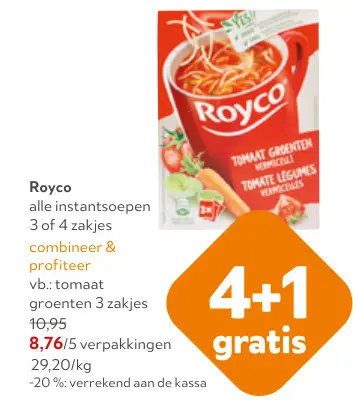 Promotie: Instantsoepen