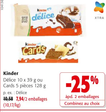 Offre: Délice ou Cards