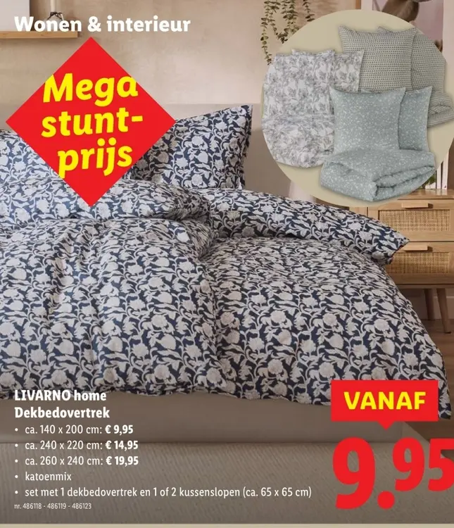 Promotie: Dekbedovertrek