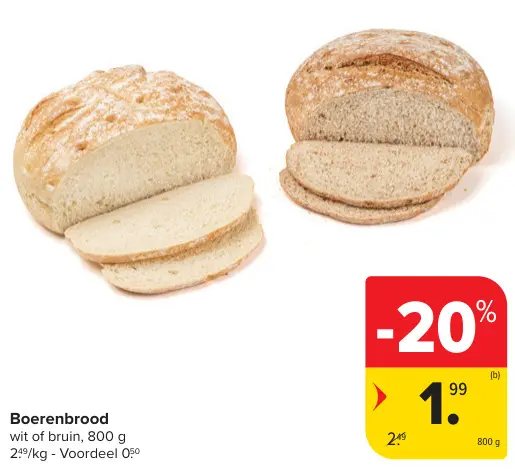 Promotie: Boerenbrood