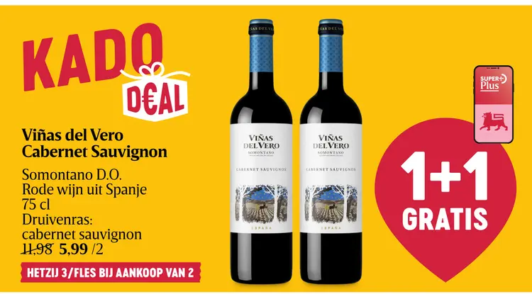 Promotie: Viñas del Vero Cabernet Sauvignon