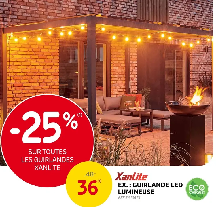 Offre: Guirlande LED lumineuse