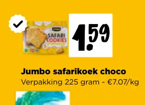 Promotie: Safarikoek choco