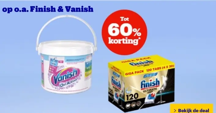 Aanbieding: Finish & Vanish