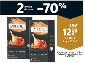 Offre: Cuisses de canard confites