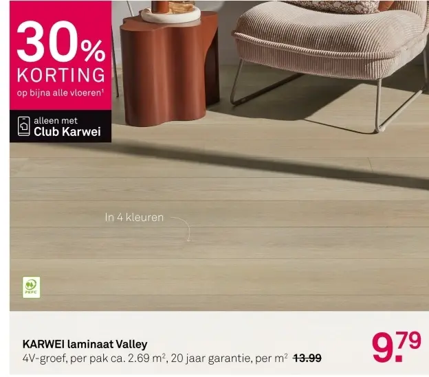 Aanbieding: laminaat Valley