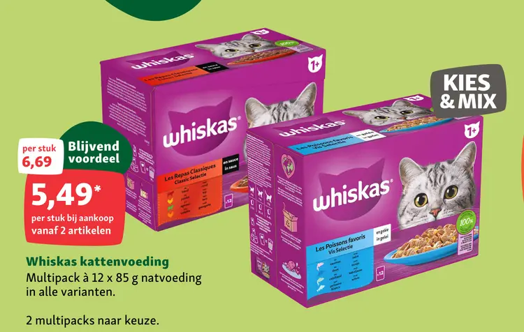 Aanbieding: kattenvoeding