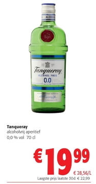 Aanbieding: Tanqueray alcoholvrij aperitief