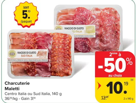 Offre: Charcuterie