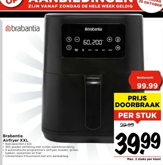 Aanbieding: Airfryer XXL