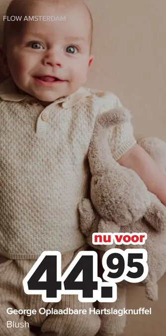 Promotie: George Oplaadbare Hartslagknuffel
