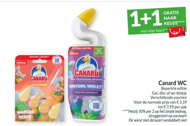 Promotie: Canard WC