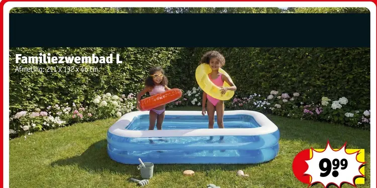 Promotie: Familiezwembad L