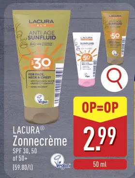 Promotie: Crème solaire
