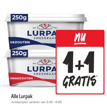 Aanbieding: Alle Lurpak