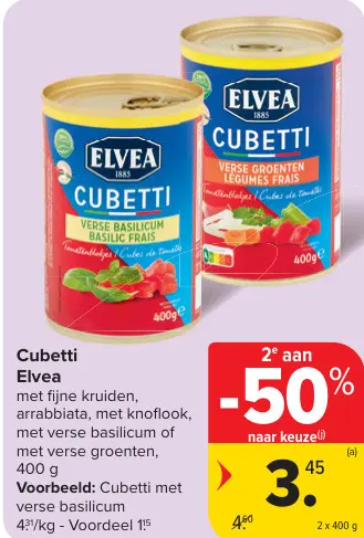 Promotie: Cubetti