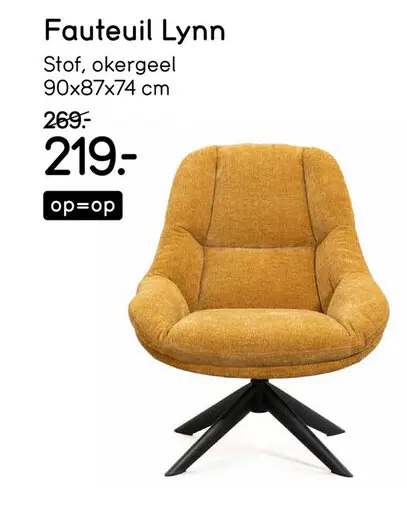 Aanbieding: Fauteuil Lynn