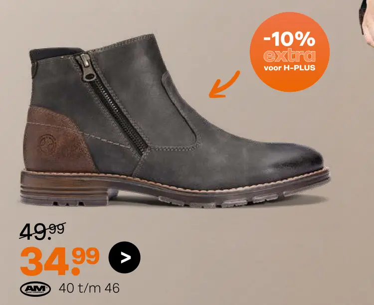 Aanbieding: AM Shoe Company heren boots