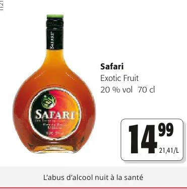 Offre: Safari Exotic Fruit