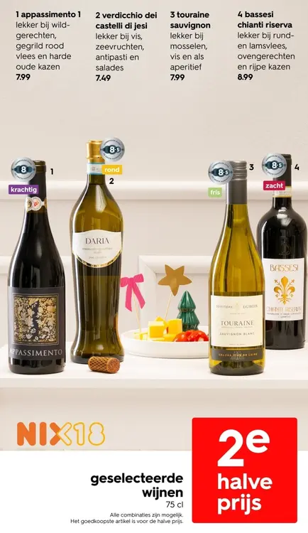Aanbieding: geselecteerde wijnen