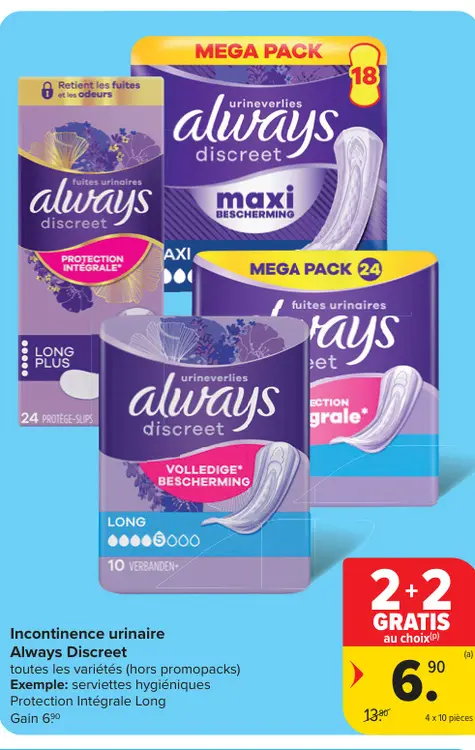 Offre: Incontinence urinaire