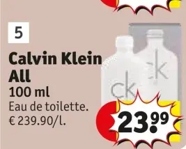 Aanbieding: Calvin Klein All