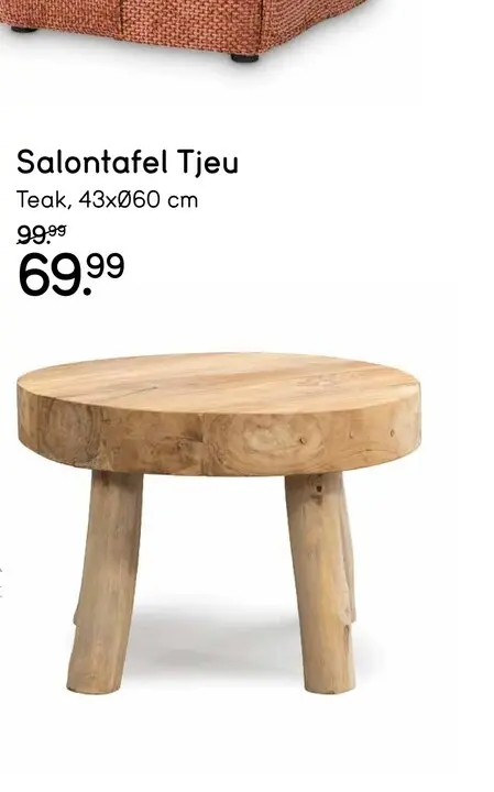 Promotie: Salontafel Tjeu