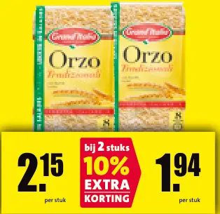 Aanbieding: Pasta