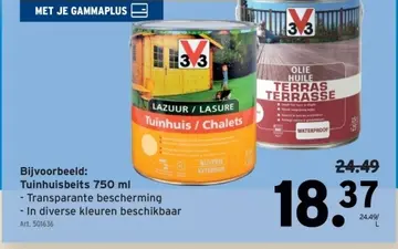 Aanbieding: Tuinhuisbeits