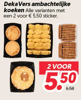 DekaVers ambachtelijke koeken