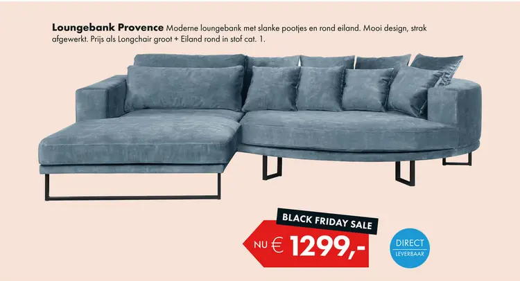 Aanbieding: Provence klein blauw