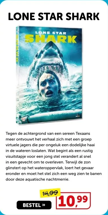 Aanbieding: Lone star shark