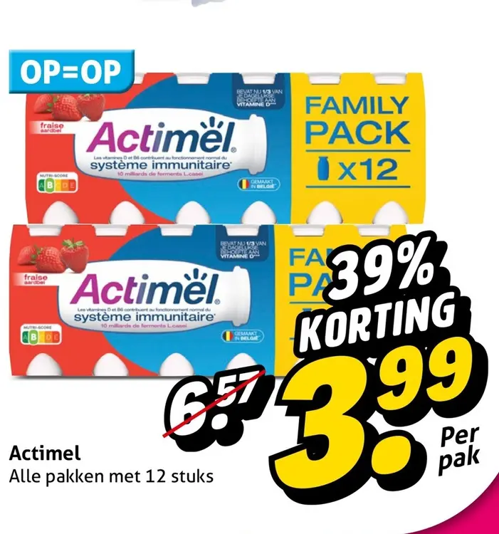 Aanbieding: Actimel
