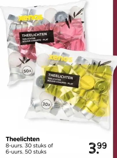 Aanbieding: Theelichten