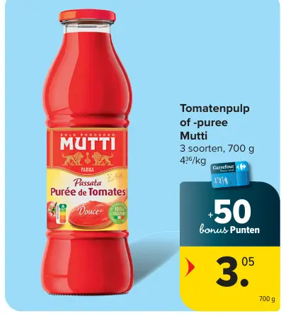 Aanbieding: Tomatenpulp of -puree