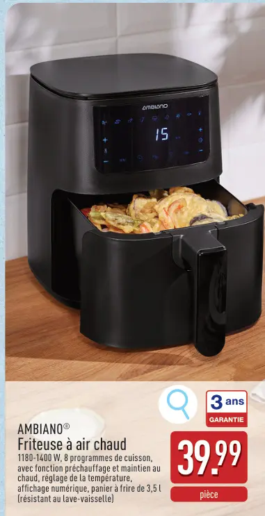 Offre: Friteuse à air chaud