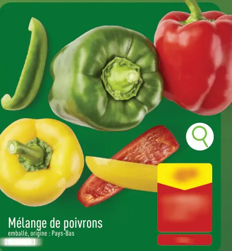 Offre: Mélange de poivrons