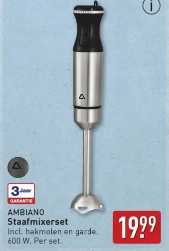 Aanbieding: Staafmixerset